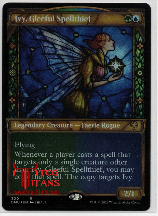 2022 English Ivy, Gleeful Spellthief Dominaria United Raw Card