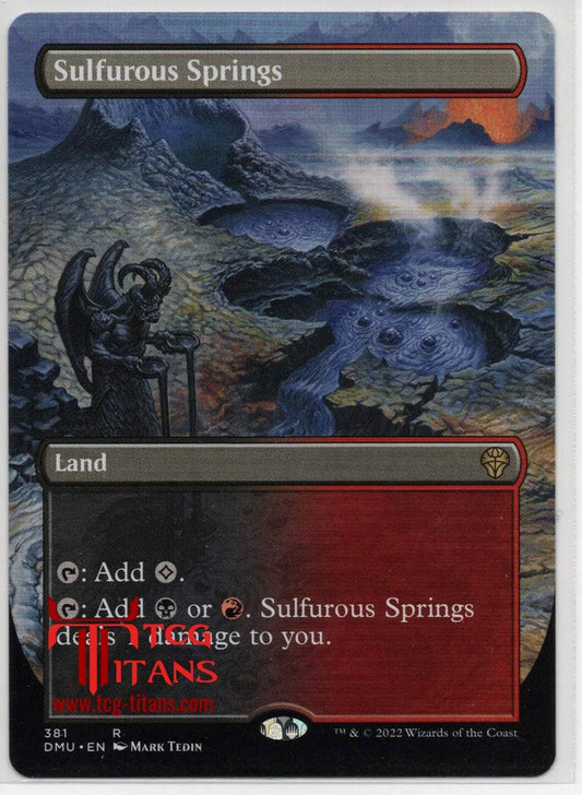 2022 English Sulfurous Springs Dominaria United Raw Card