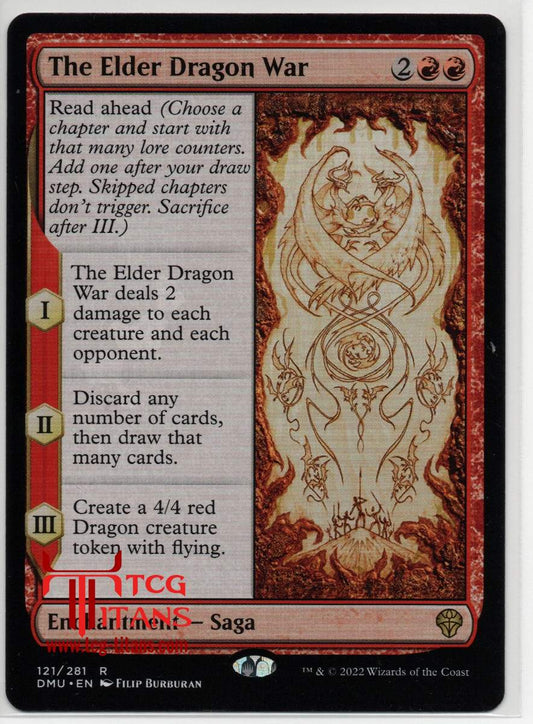 2022 English The Elder Dragon War Dominaria United Raw Card