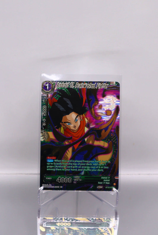 2023 EN Android 17, Brainwashed Fighter Power Absorbed (DBS-B20) RAW