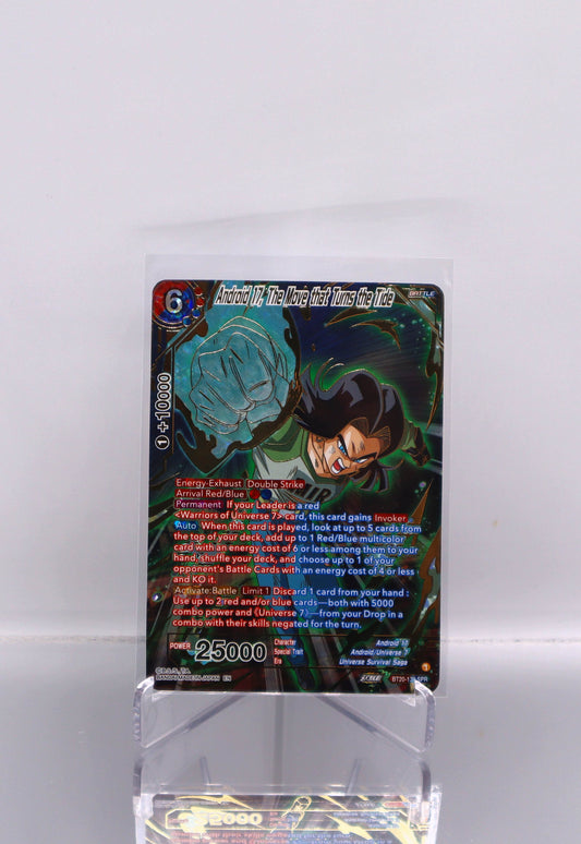 2023 EN Android 17, The Move that Turns the Tide - SPR ZENKAI Series Set 03 POWER ABSORBED RAW