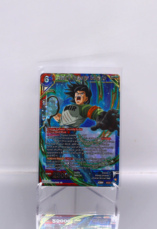 2023 EN Android 17, The Move that Turns the Tide - SR ZENKAI Series Set 03 POWER ABSORBED RAW