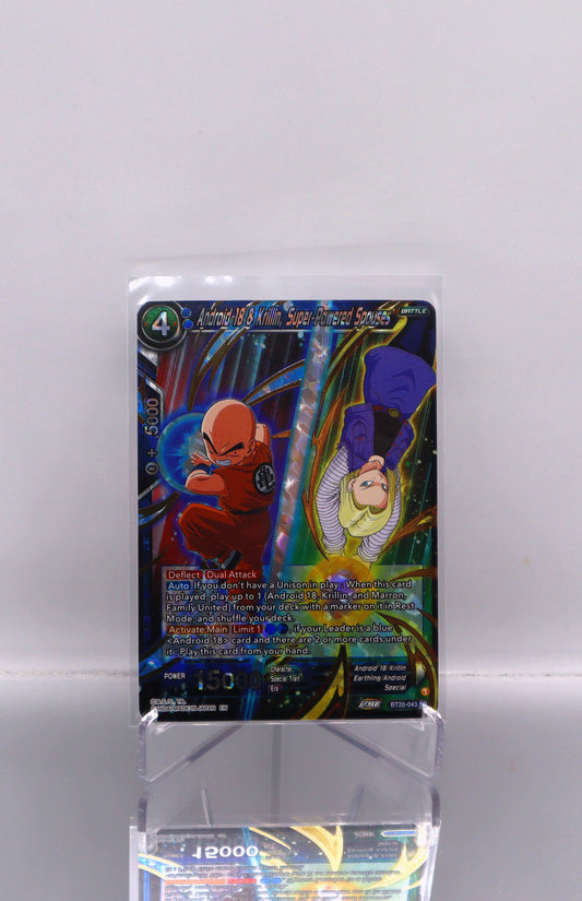 2023 EN Android 18 & Krillin, Super-Powered Spouses ZENKAI Series Set 03 POWER ABSORBED RAW
