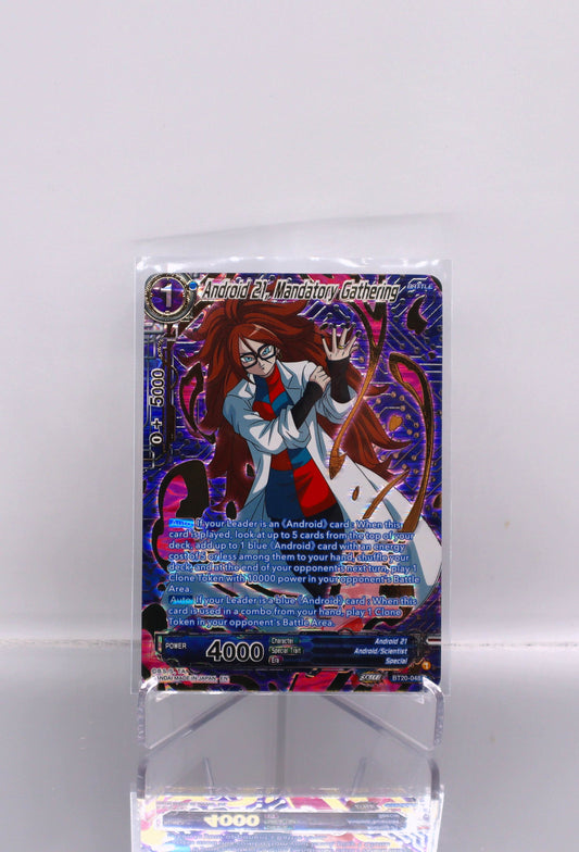 2023 EN Android 21, Mandatory Gathering ZENKAI Series Set 03 POWER ABSORBED RAW
