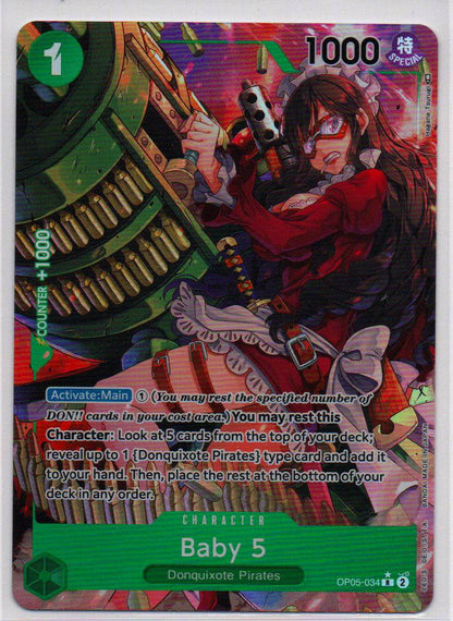 2023 EN Baby 5 (R) Awakening Of The New Era (OP05) RAW