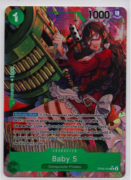 2023 EN Baby 5 (R) Awakening Of The New Era (OP05) RAW