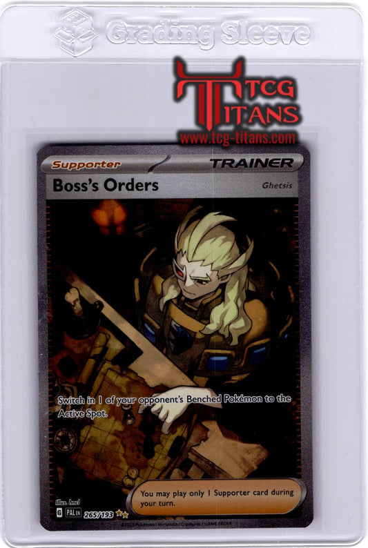 2023 EN Boss's Orders Paldea Evolved RAW