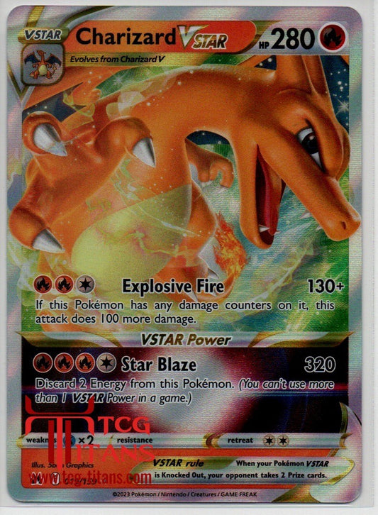 2023 EN Charizard VSTAR Crown Zenith RAW