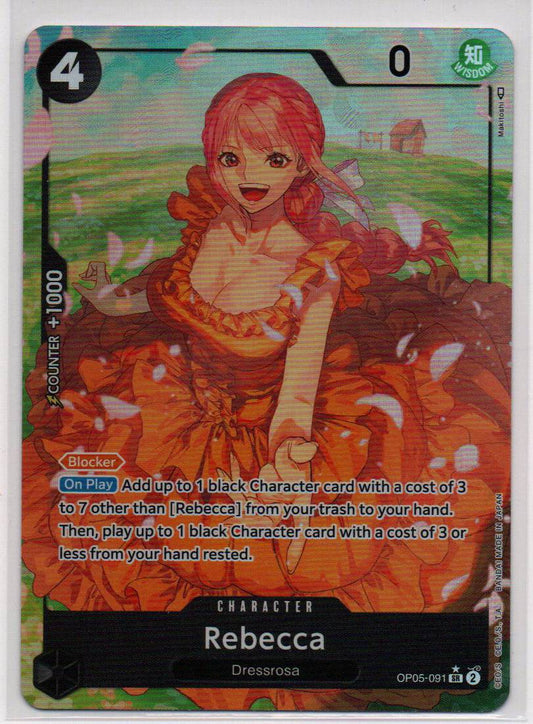 2023 EN Rebecca (SR) - R Awakening Of The New Era (OP05) RAW