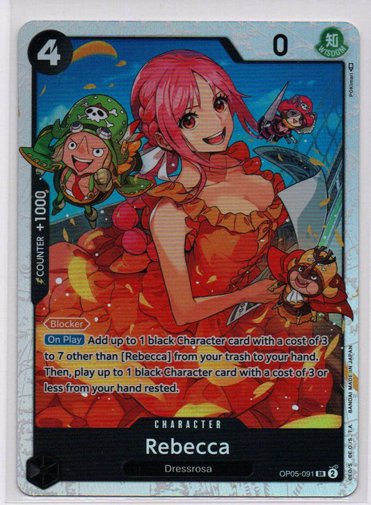 2023 EN Rebecca (SR) Awakening Of The New Era (OP05) RAW