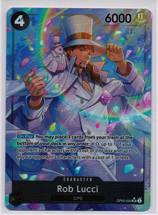 2023 EN Rob Lucci (SR) - R Awakening Of The New Era (OP05) RAW