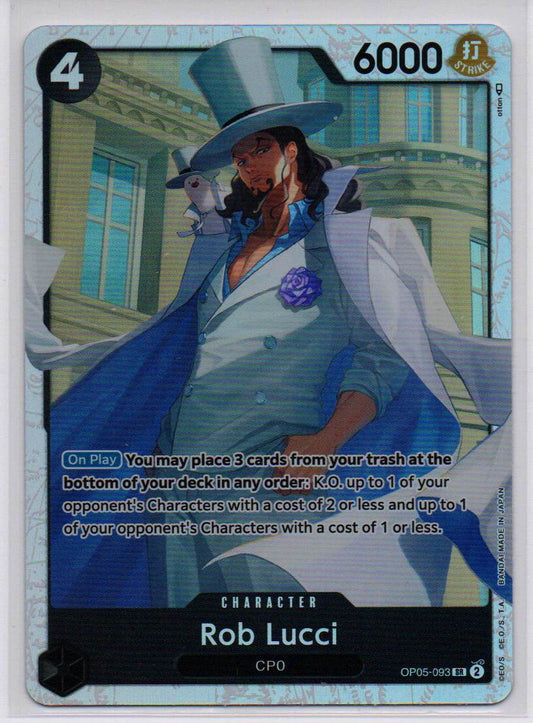 2023 EN Rob Lucci (SR) Awakening Of The New Era (OP05) RAW
