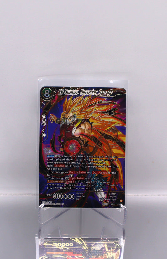 2023 EN SS Cumber, Berserker Barrage ZENKAI Series Set 03 POWER ABSORBED RAW