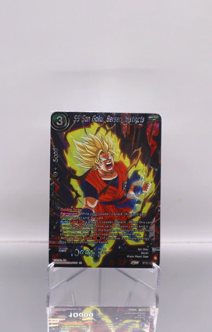 2023 EN SS Son Goku, Berserk Instincts Power Absorbed (DBS-B20) RAW