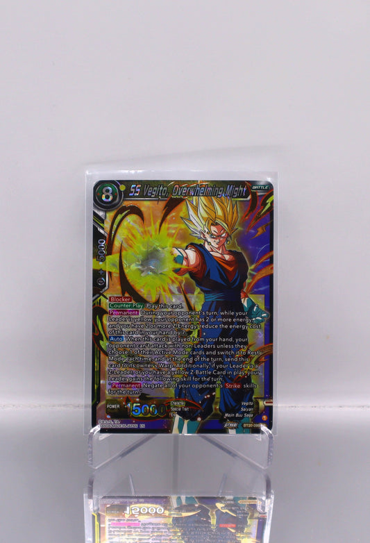 2023 EN SS Vegito, Overwhelming Might ZENKAI Series Set 03 POWER ABSORBED RAW