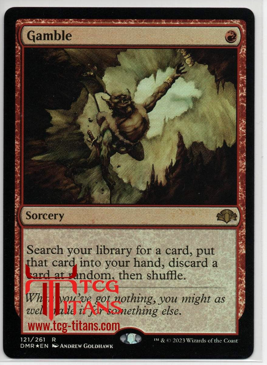 2023 English Gamble Dominaria Remastered Raw Card