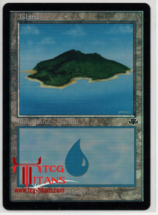 2023 English Island - Basic Land  Dominaria Remastered Raw Card