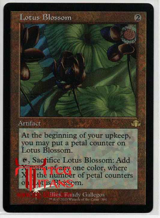 2023 English Lotus Blossom Dominaria Remastered Raw Card