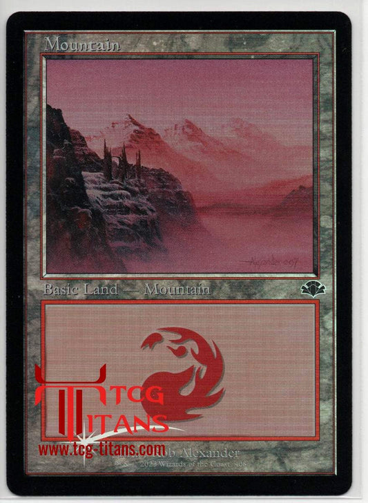 2023 English Mountain Dominaria Remastered Raw Card