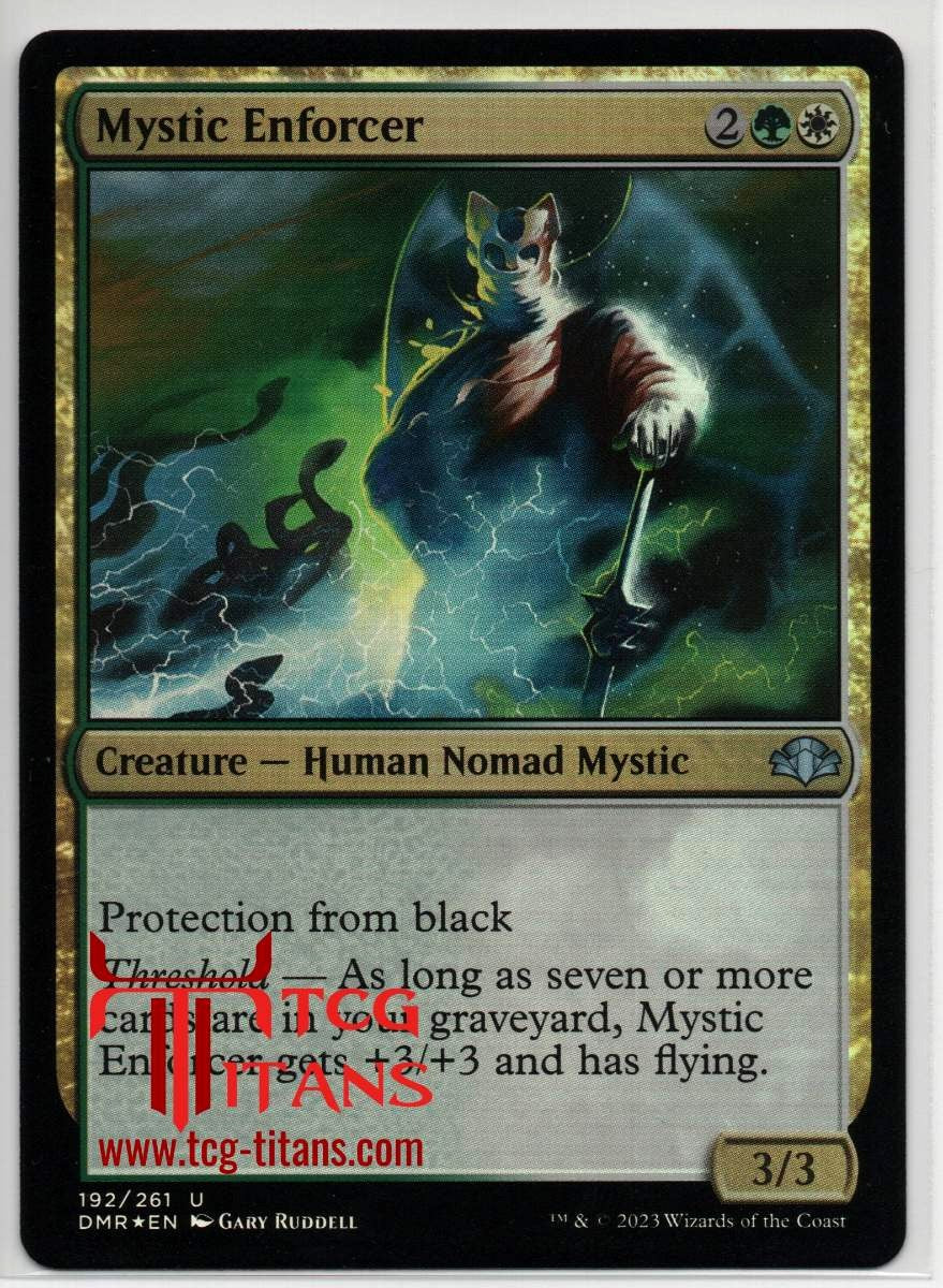 2023 English Mystic Enforcer Dominaria Remastered Raw Card