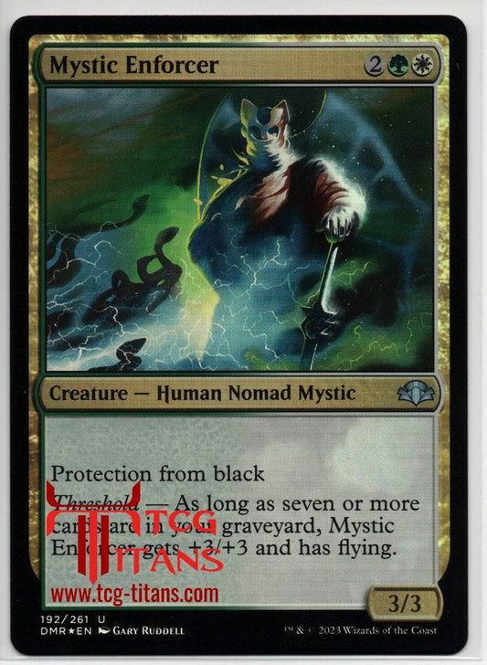 2023 English Mystic Enforcer Dominaria Remastered Raw Card