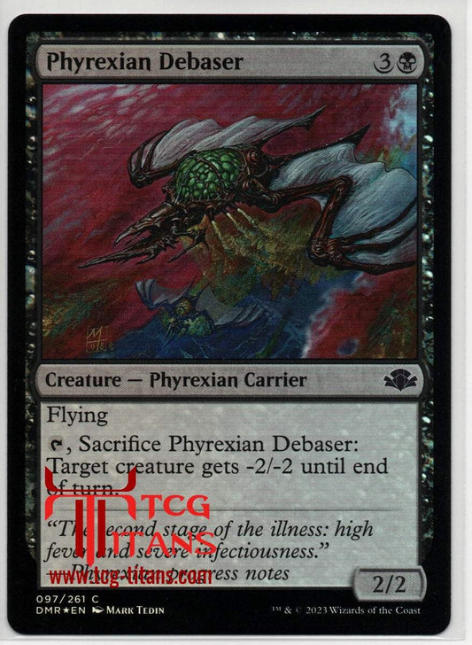2023 English Phyrexian Debaser Dominaria Remastered Raw Card