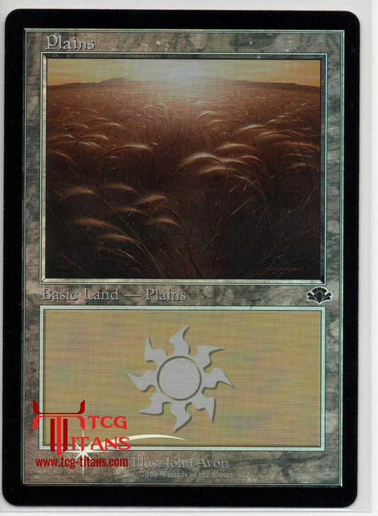 2023 English Plains Dominaria Remastered Raw Card