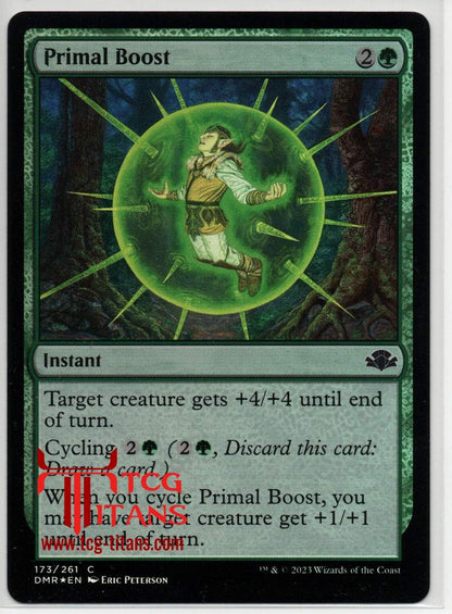 2023 English Primal Boost  Dominaria Remastered Raw Card
