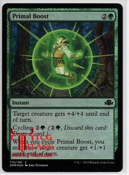 2023 English Primal Boost  Dominaria Remastered Raw Card