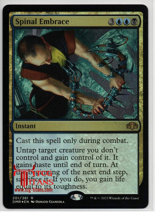 2023 English Spinal Embrace Dominaria Remastered Raw Card