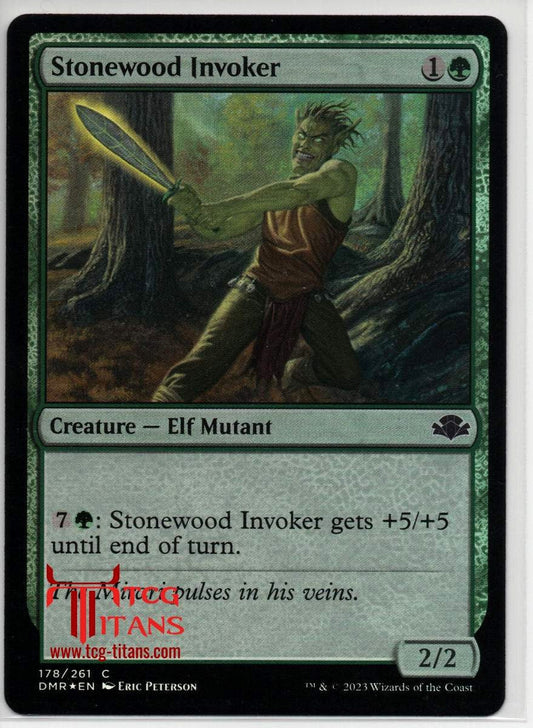 2023 English Stonewood Invoker Dominaria Remastered Raw Card