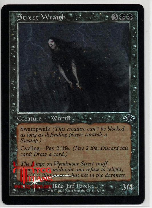 2023 English Street Wraith Dominaria Remastered Raw Card