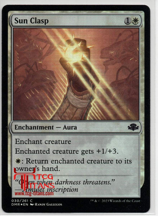 2023 English Sun Clasp Dominaria Remastered Raw Card