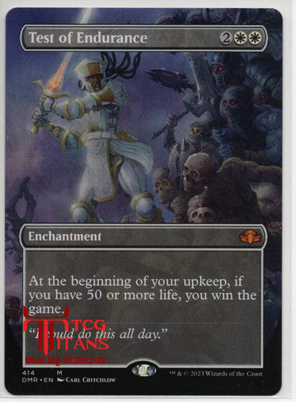 2023 English Test Of Endurance Dominaria Remastered Raw Card