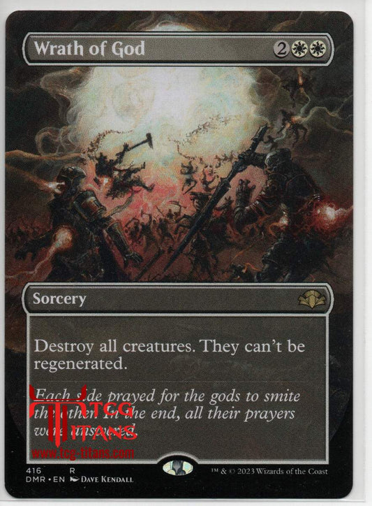 2023 English Wrath of God Dominaria Remastered Raw Card
