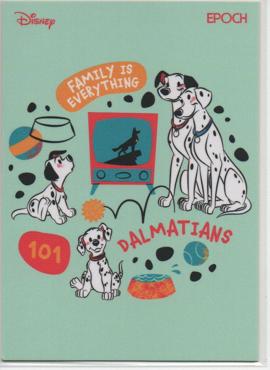 2024 English 101 Dalmatians, Family is Everything Disney Epoch RAW