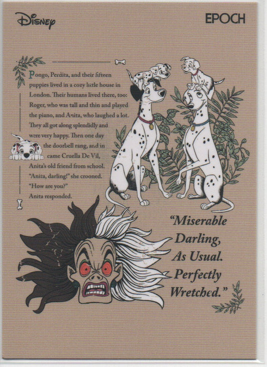 2024 EN 101 Perdita & Pongo Disney Epoch RAW