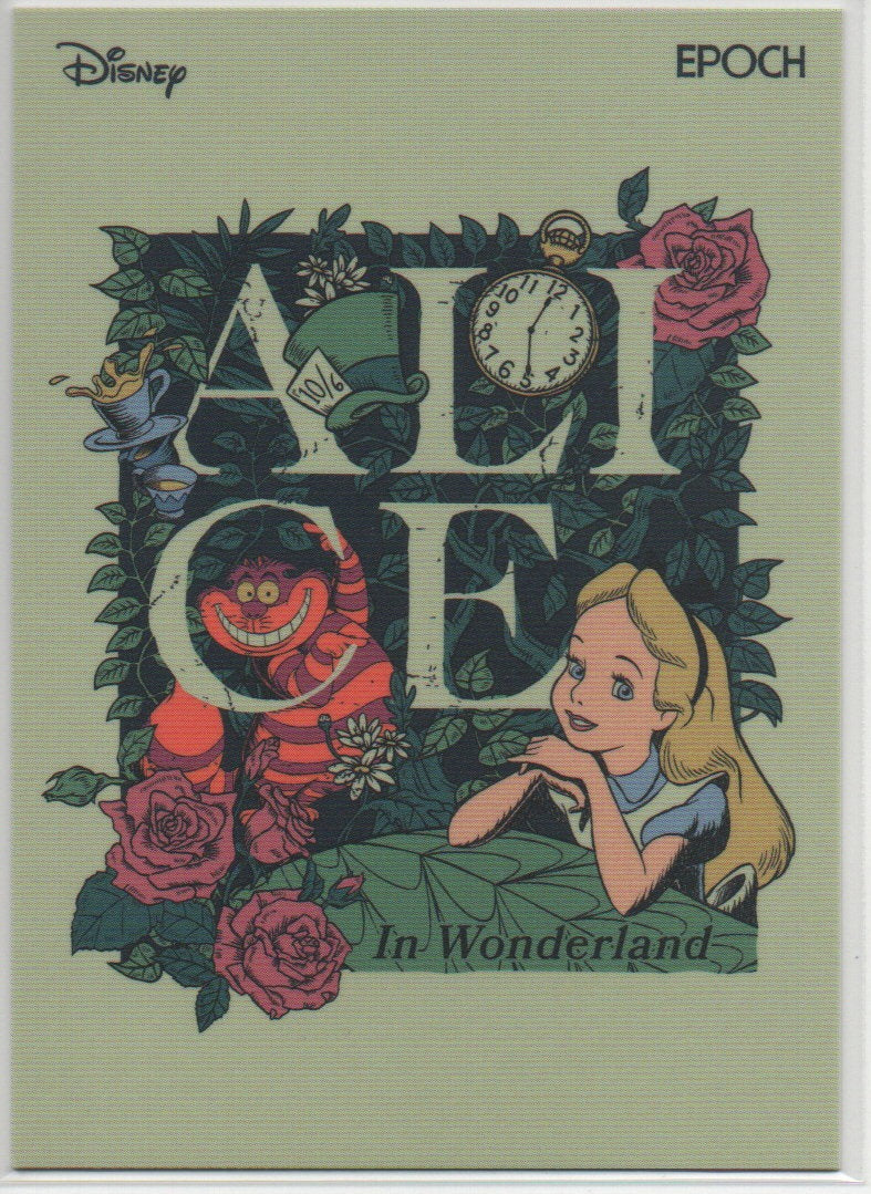 2024 English Alice In Wonderland Disney Epoch RAW