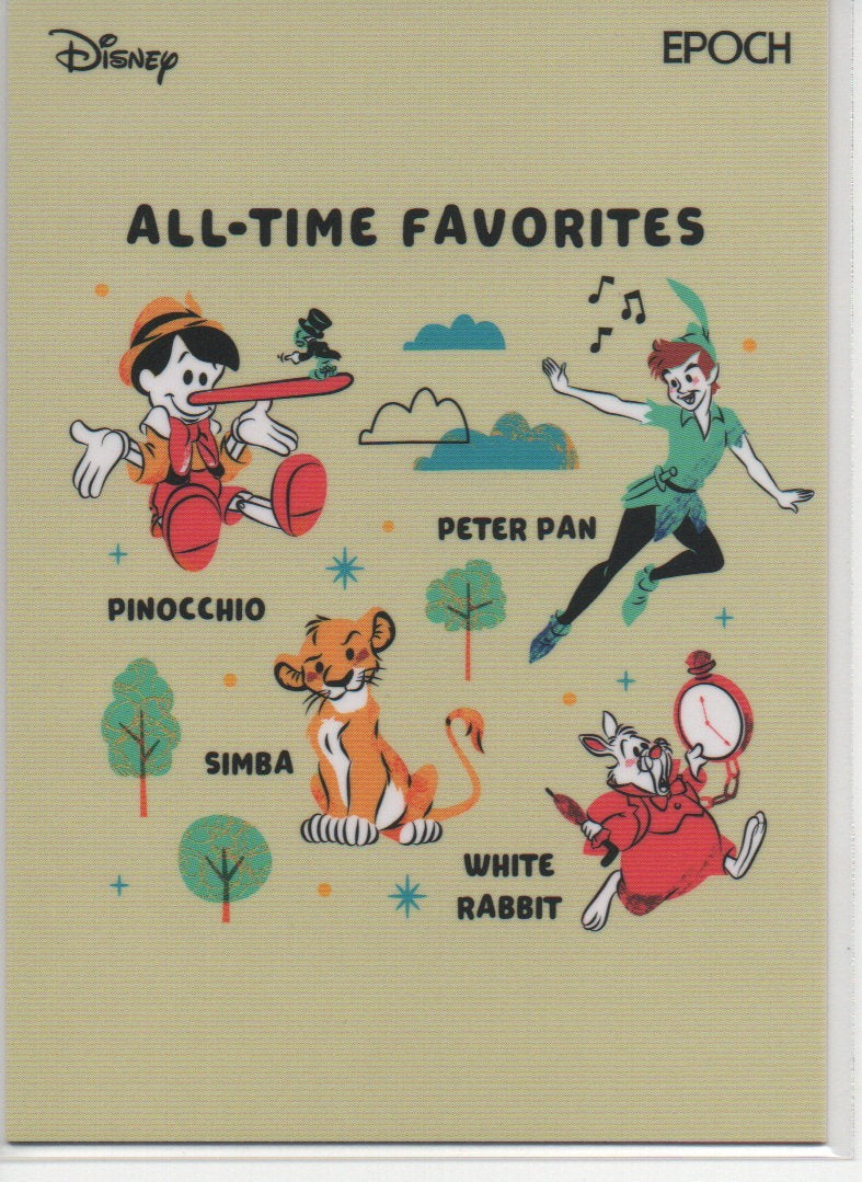 2024 English All - Time Favorites Disney Epoch RAW