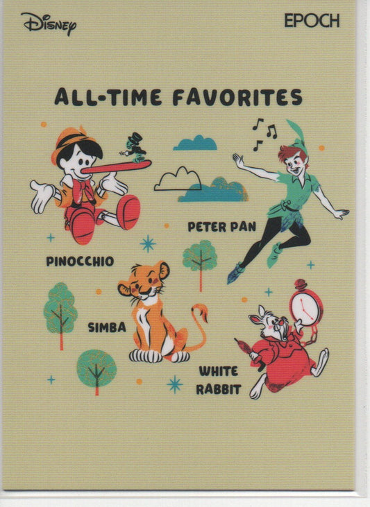2024 English All - Time Favorites Disney Epoch RAW