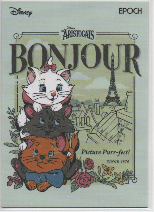 2024 English Aristocats, Bonjour Disney Epoch RAW