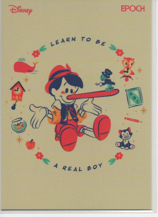 2024 English Learn to be a Real Boy Disney Epoch RAW