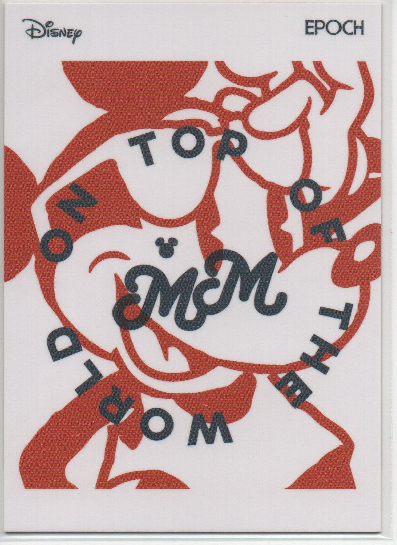 2024 English Mickey Mouse, On Top of The World Disney Epoch RAW