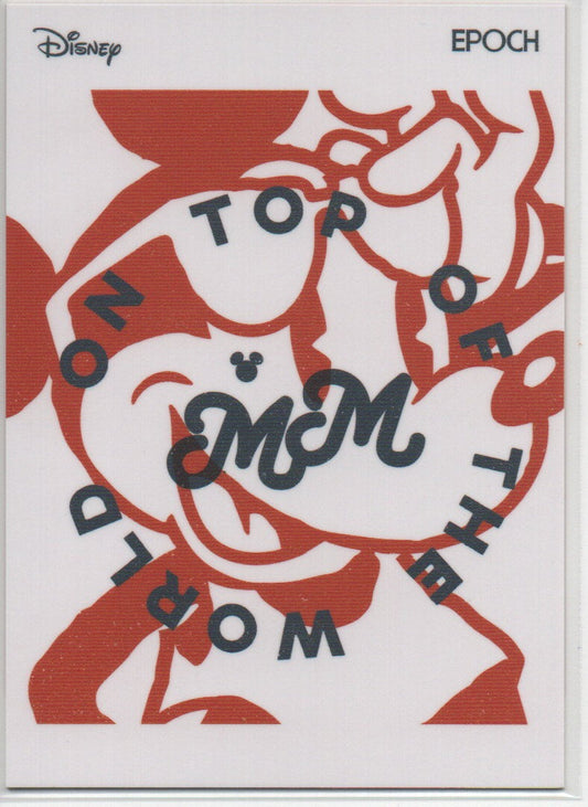 2024 English Mickey Mouse, On Top of The World Disney Epoch RAW