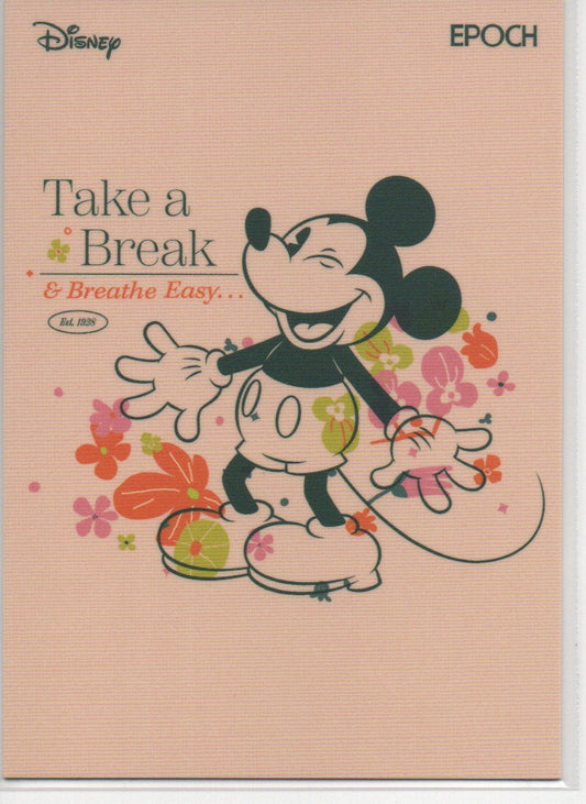 2024 English Mickey Mouse, Take a Break Disney Epoch RAW