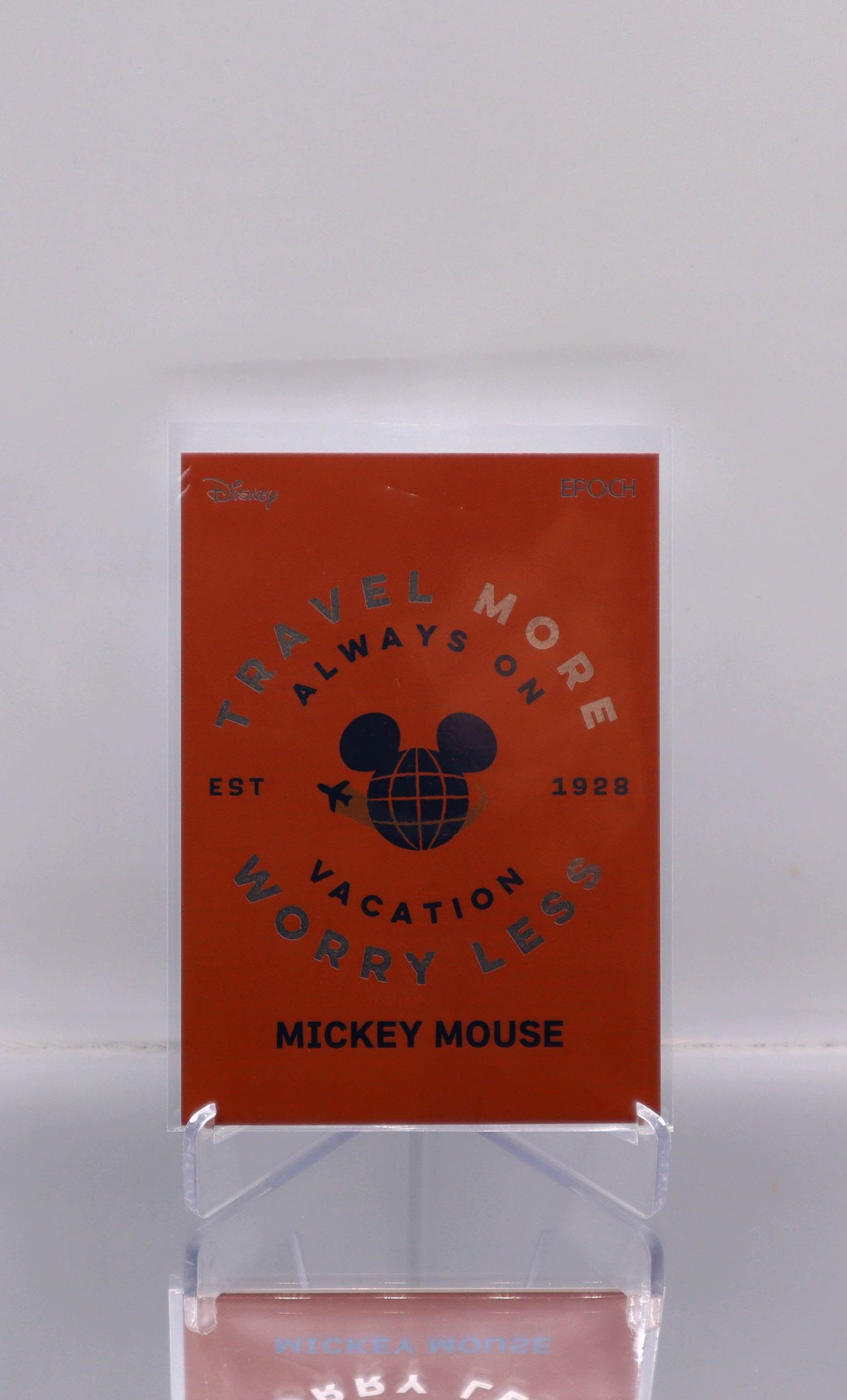 2024 English Mickey Mouse, World Traveler (No 007/120) Disney Epoch RAW