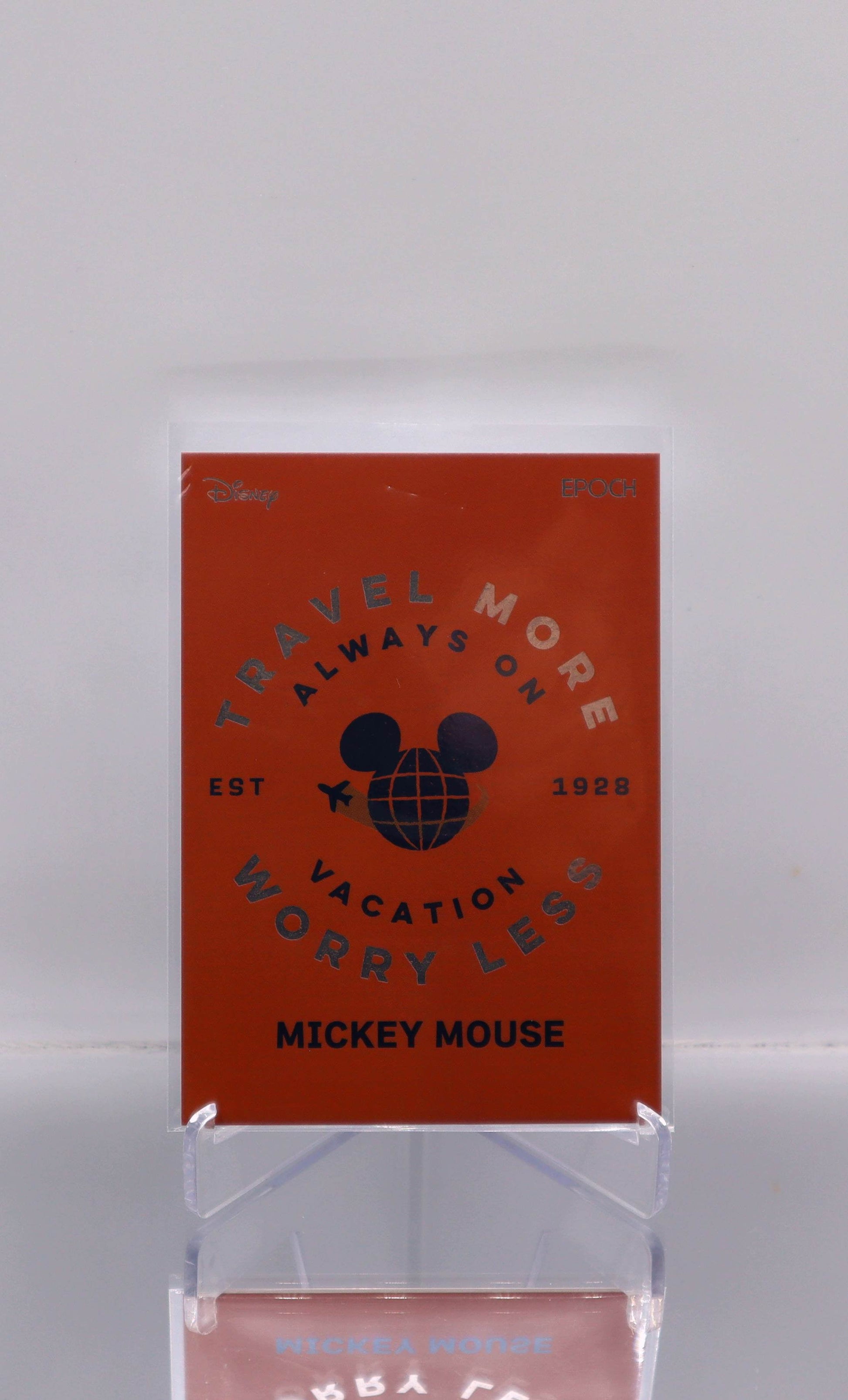 2024 English Mickey Mouse, World Traveler (No 007/120) Disney Epoch RAW