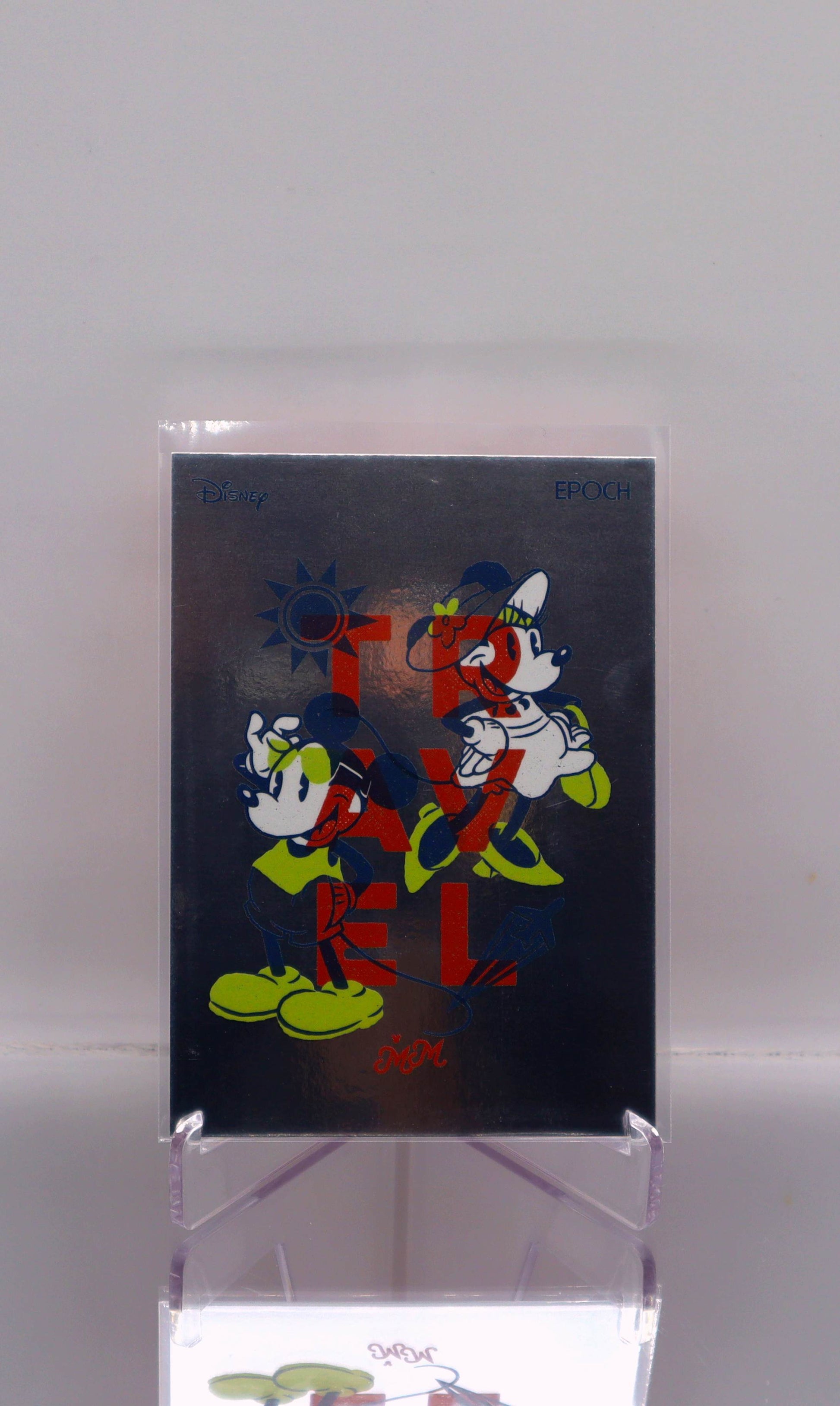 2024 English Mickey and Minnie, Travel (No 075/120) Disney Epoch RAW