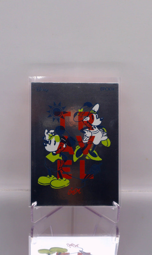 2024 English Mickey and Minnie, Travel (No 075/120) Disney Epoch RAW