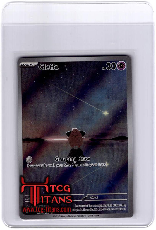 2023 EN Cleffa Scarlet & Violet - Obsidian Flames RAW